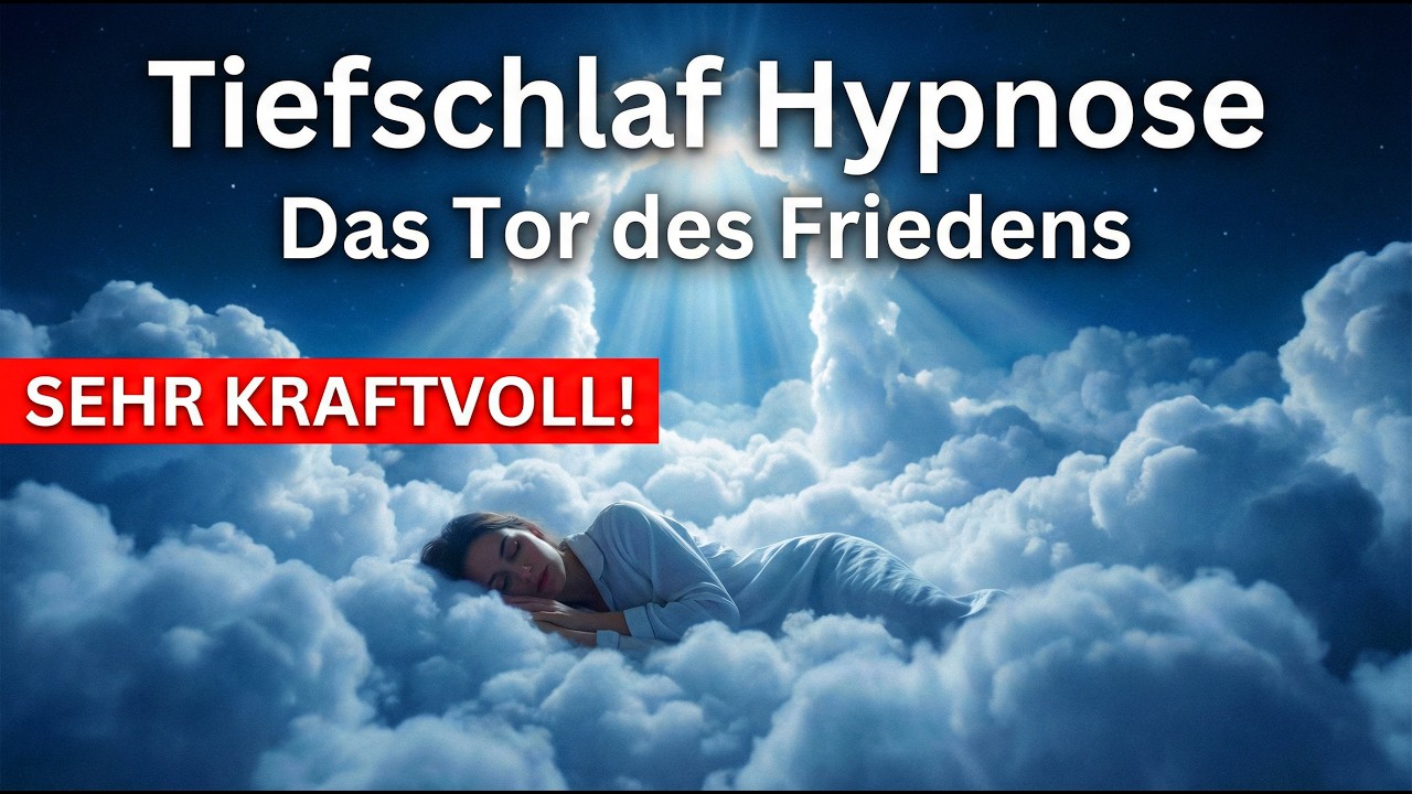 Tiefschlaf Hypnose 🌙 Das Tor des Friedens (Sehr Kraftvoll!)