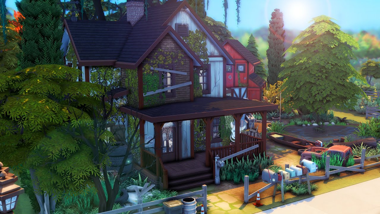 MAISON ABANDONNÉE | SPEED BUILD (SANS CC) | LES SIMS 4
