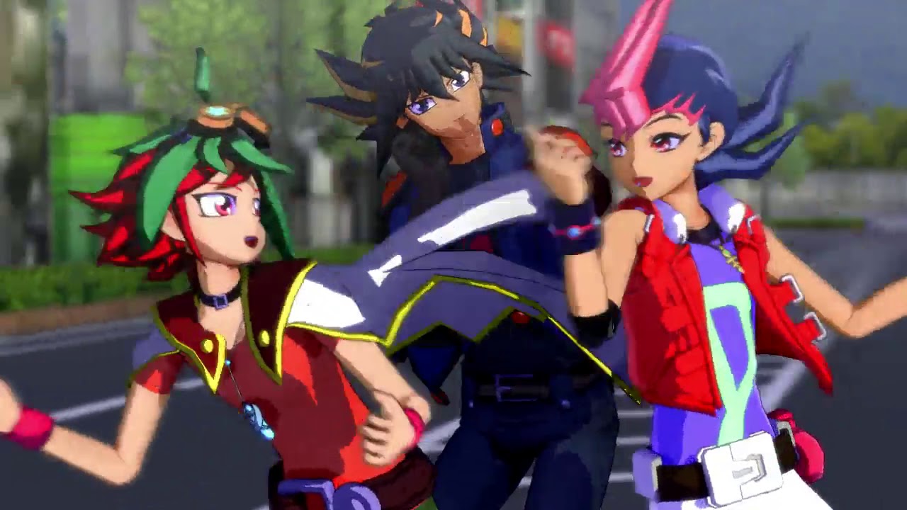 【MMD Yu-Gi-Oh!】脱法ロック 踊ってみた - Yusei - Yuma - Yuya