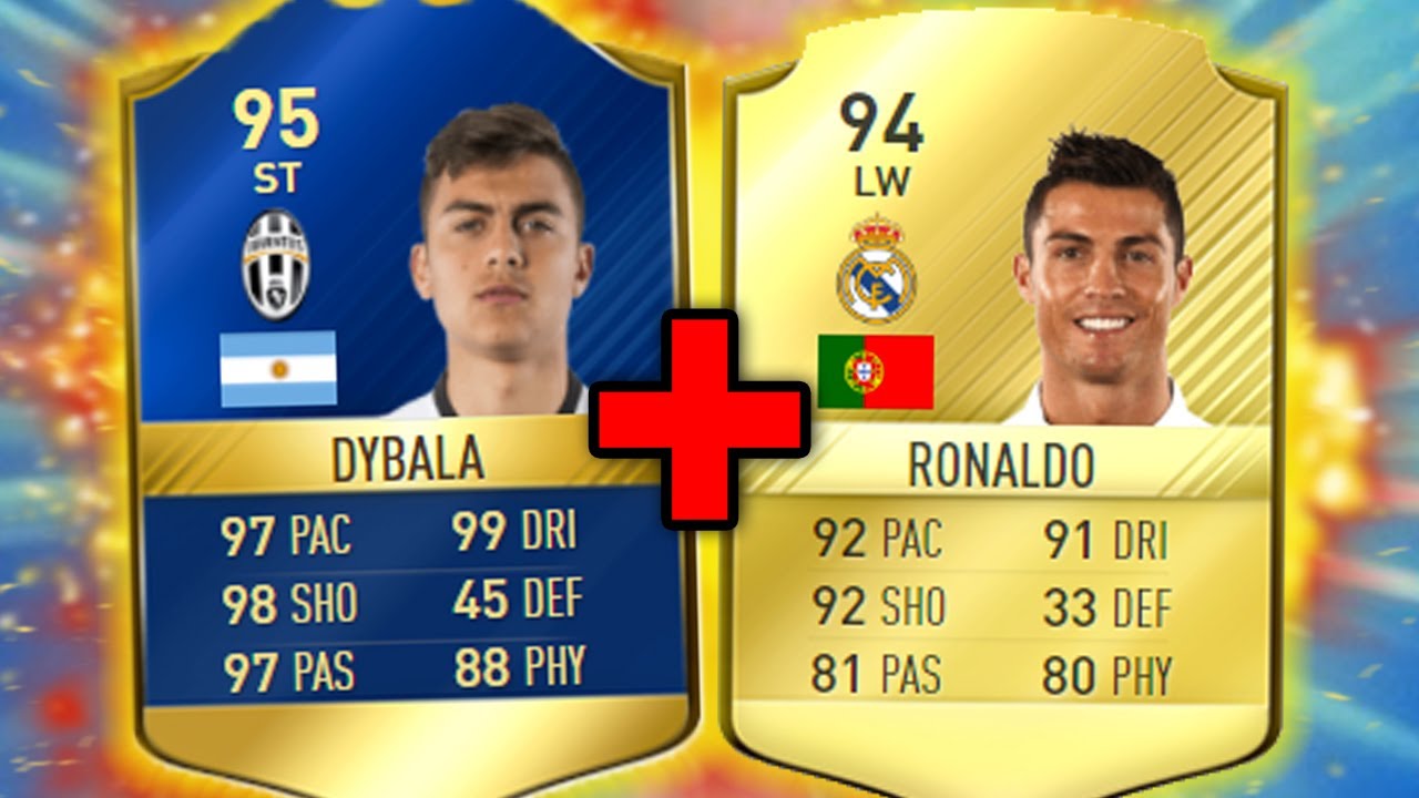 DYBALA TOTS + CRISTIANO RONALDO INSIEME SONO DEVASTANTI MA... FIFA 17 ULTIMATE TEAM