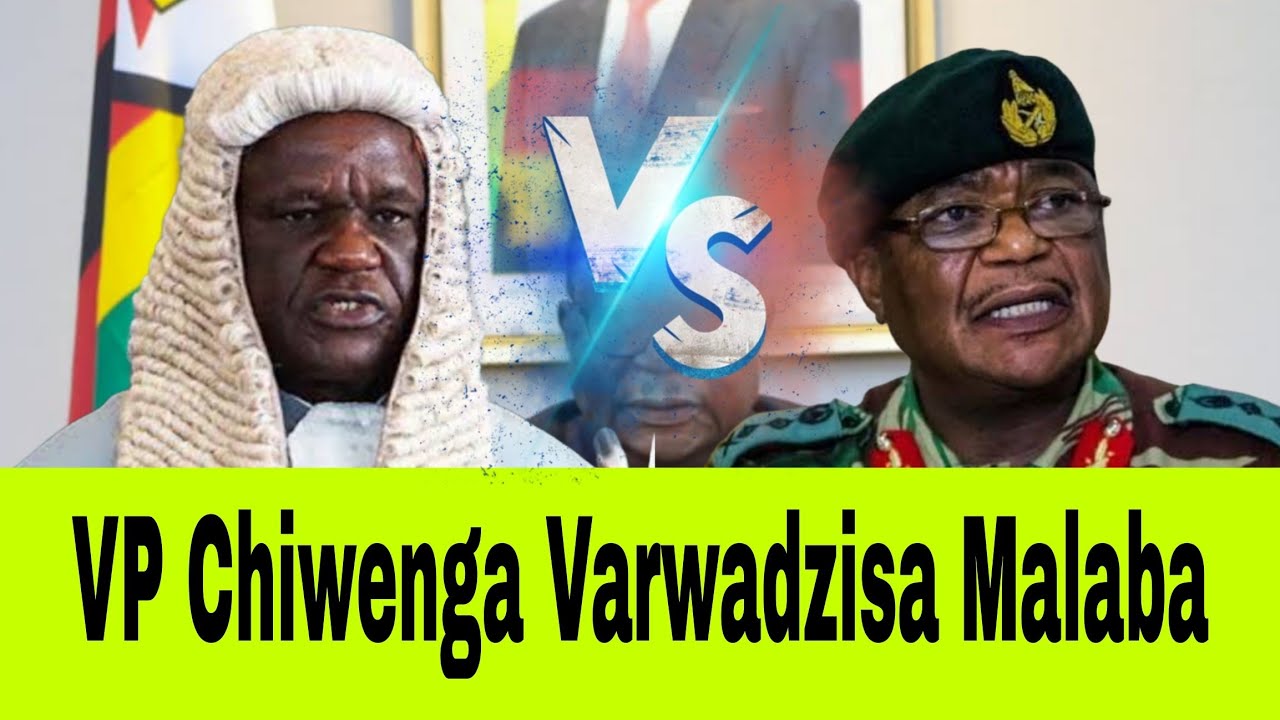 Vp Chiwenga Voudza Chief Justice Luke Malaba mashoko anorwadza