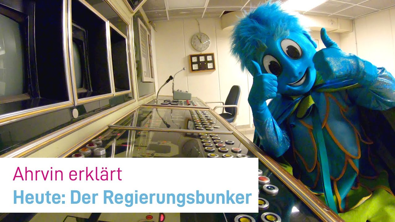 Komm doch mal mit! Ahrvin besucht den Regierungsbunker in Bad Neuenahr-Ahrweiler