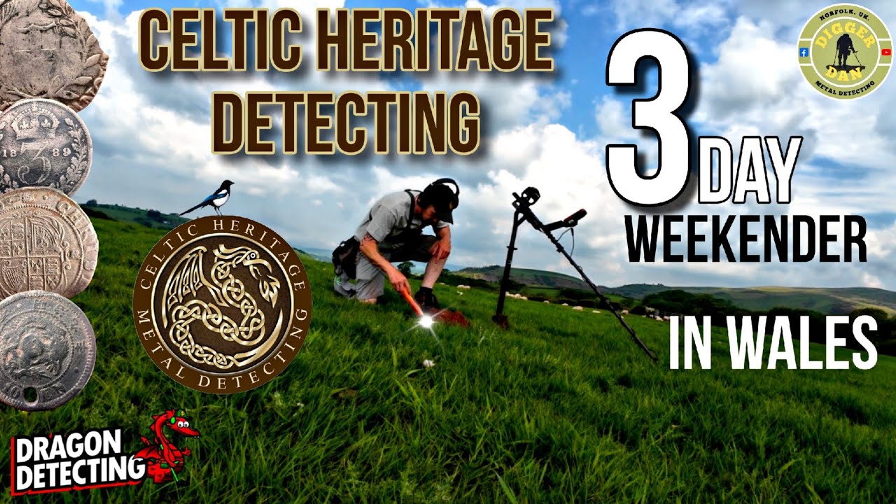 Celtic Heritage Metal Detecting | 3 Day Weekender In Wales | Amazing Weekend | All New Motley Spade