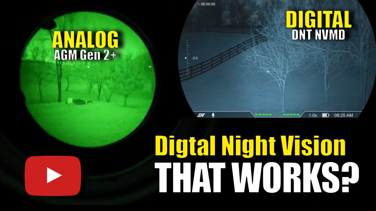How Does Digital Night Vision Compare to Analog NV? | DNT NVMD-C200 Review *not sponsored*