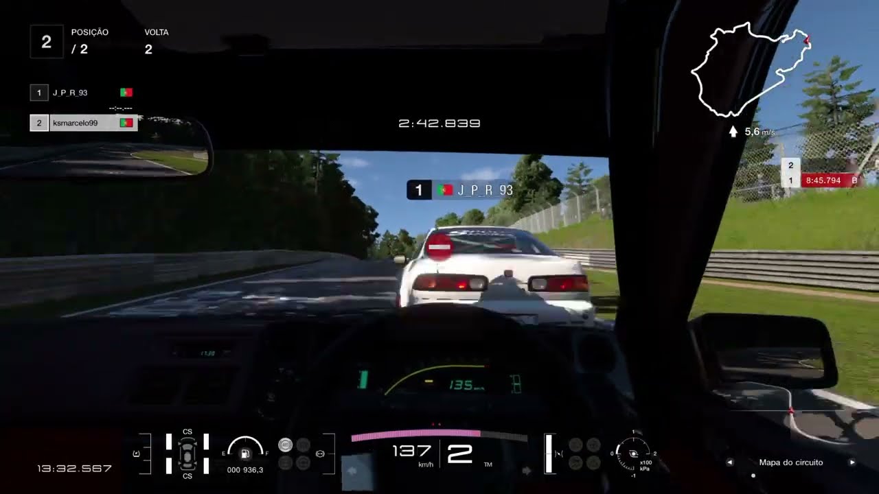 Nurburgring gt7 real touge race 300hp