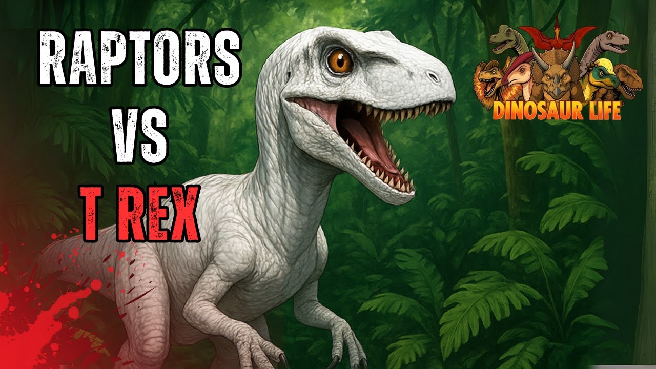 VELOCIRAPTOR vs T-REX — Who Wins?! Roblox Dinosaur Life