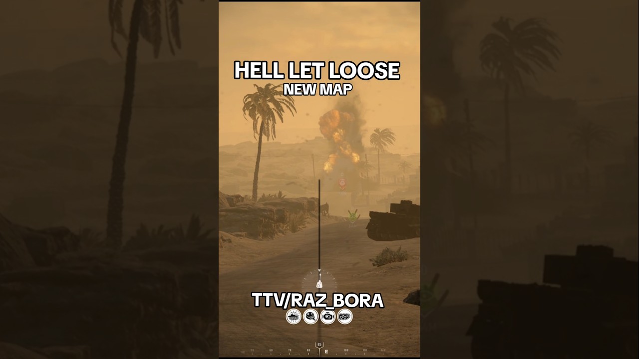 TOBRUK Is INSANE for tanking! #hellletloose #pc #ps5 #xbox  #gaming @TheFreshBakedGoods
