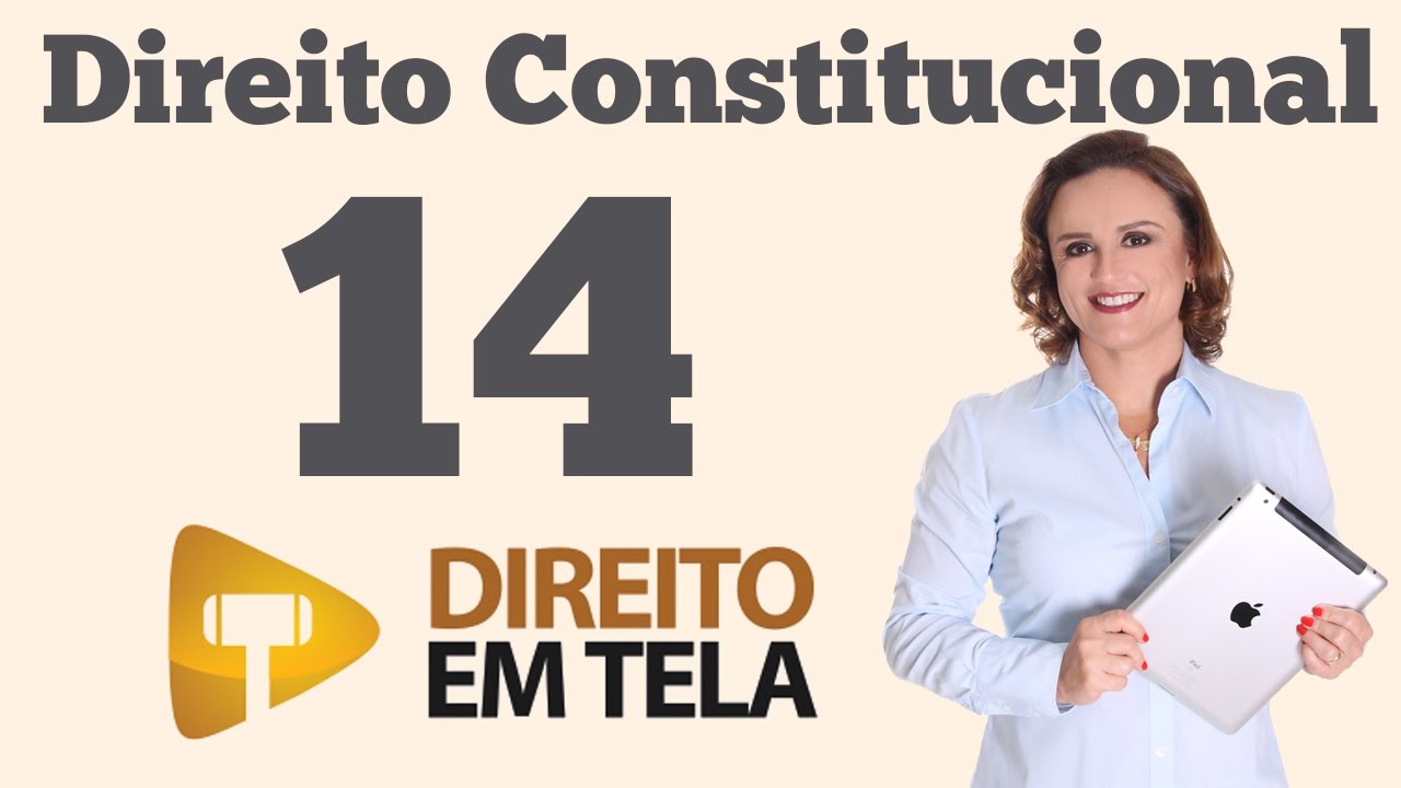 Direito Constitucional - Aula 14 - Normas de Efic&aacute;cia Limitada Institutivas e Program&aacute;ticas