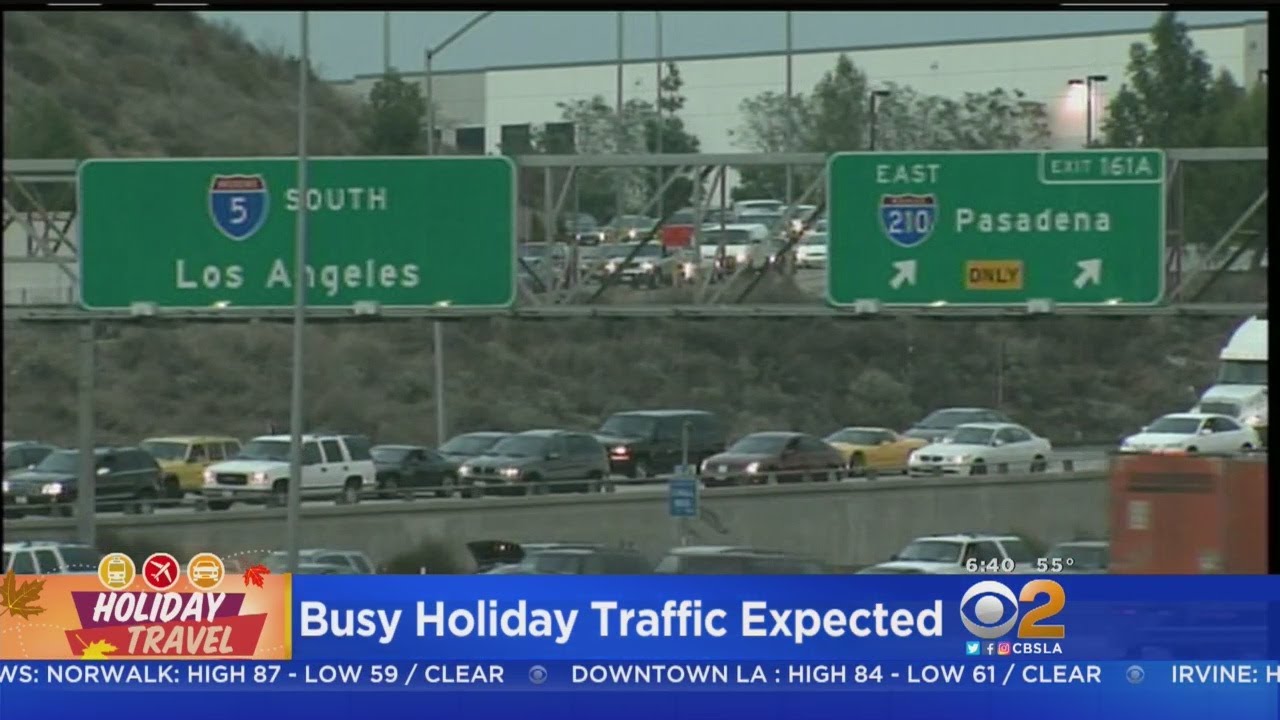5 Freeway Expected To Be Traffic Hot Spot During Holiday Getaway