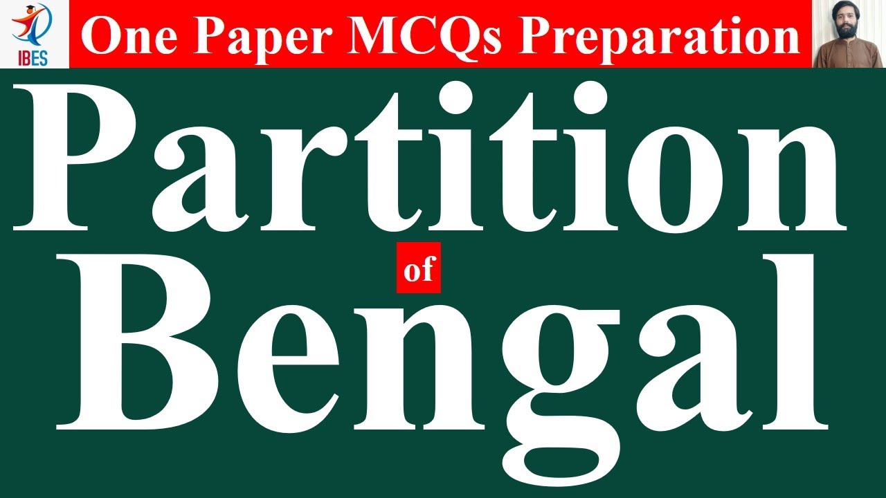 Partition OF Bengal