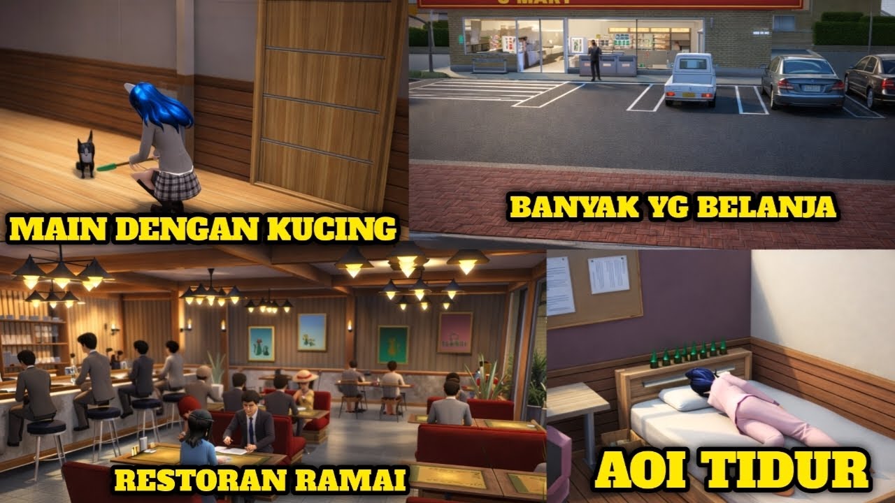 Apa Yg Terjadi Jika Kita Keluar Dari Game Sakura? Mereka Bergerak Sendiri - Sakura School Simulator