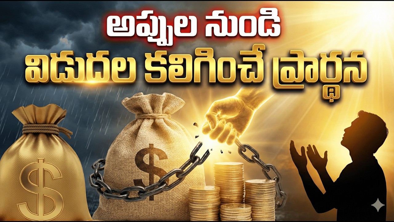అప్పుల బాధల నుండి విముక్తి కలిగించే శక్తివంతమైన ప్రార్థన | Prayer for Financial Freedom