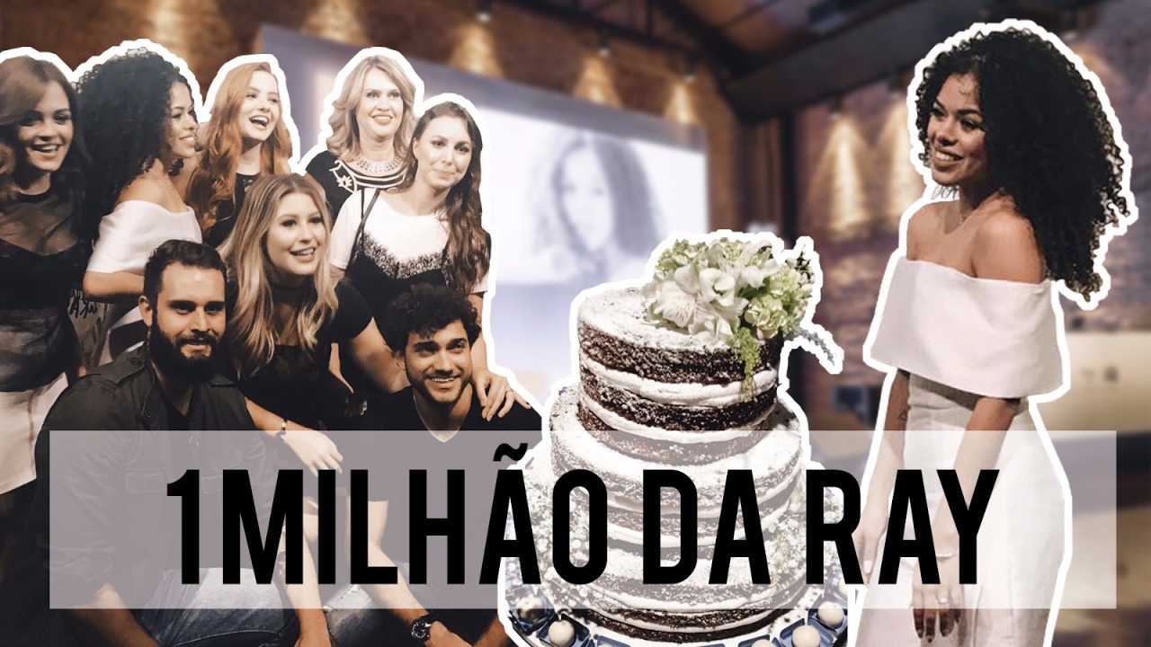 O DIA MAIS LINDO! FESTA DE 1 MILHÃO DA RAY  | RAYZA NICÁCIO