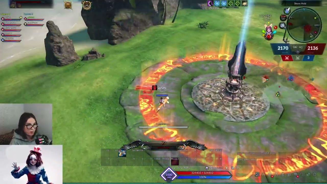пвп читеров (tera asura pvp 29.11.25)
