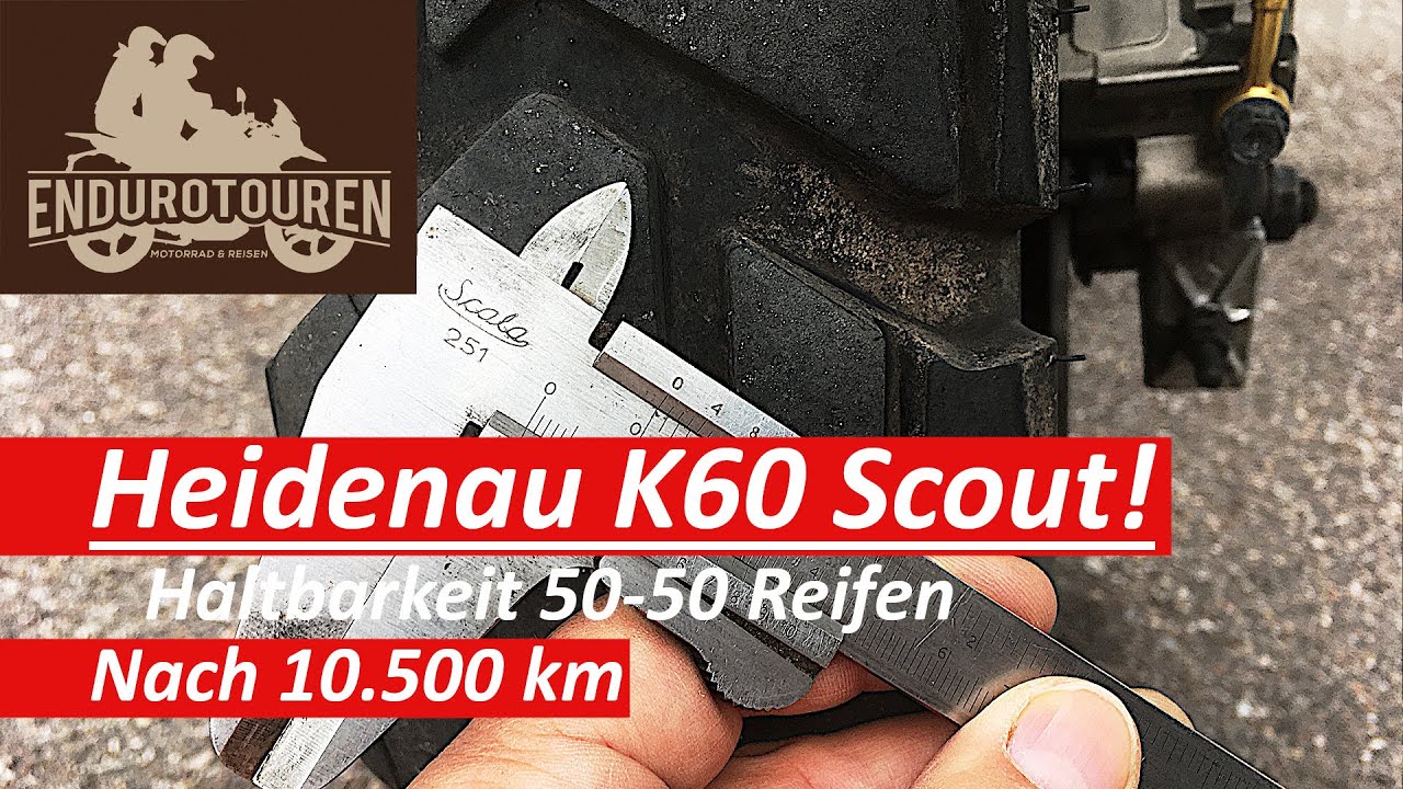Haltbarkeit | Heidenau K60 Scout | Allroundreifen Endurowandern | Honda Transalp 600 PD06