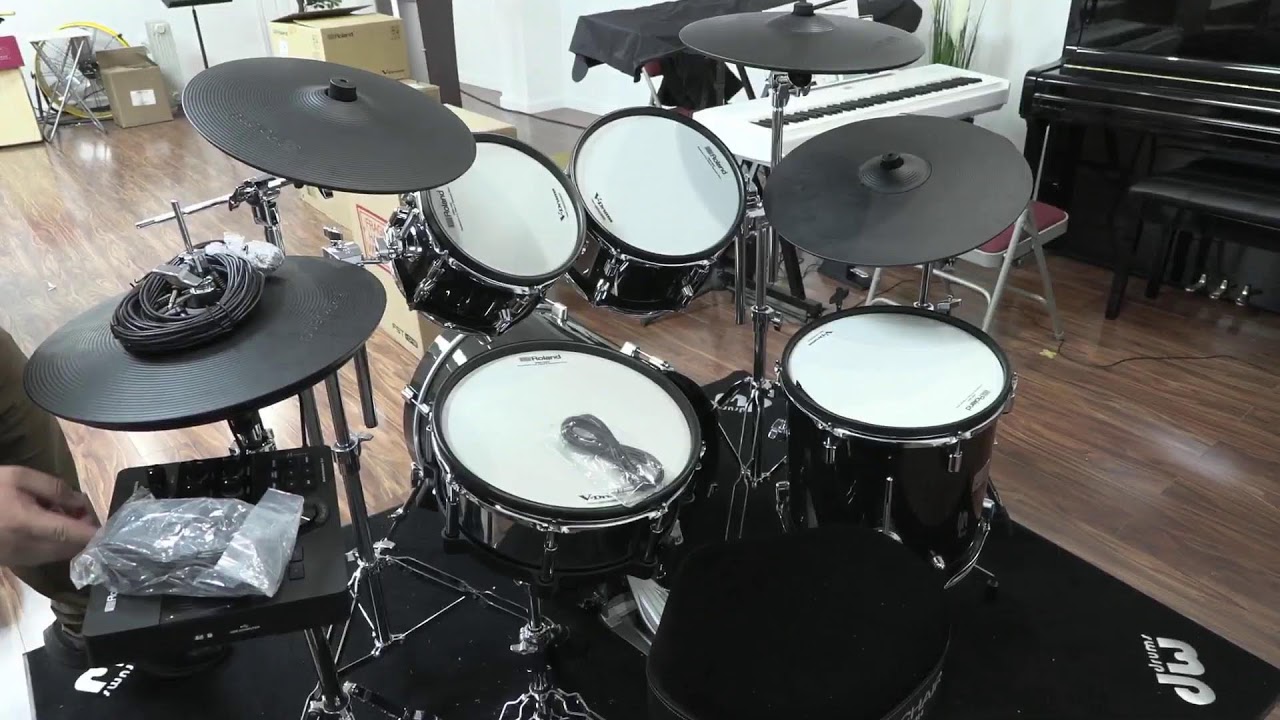 LIVE Unboxing the NEW Roland VAD 507 Drum Set | U C What I C [SKNYEM] Part 2