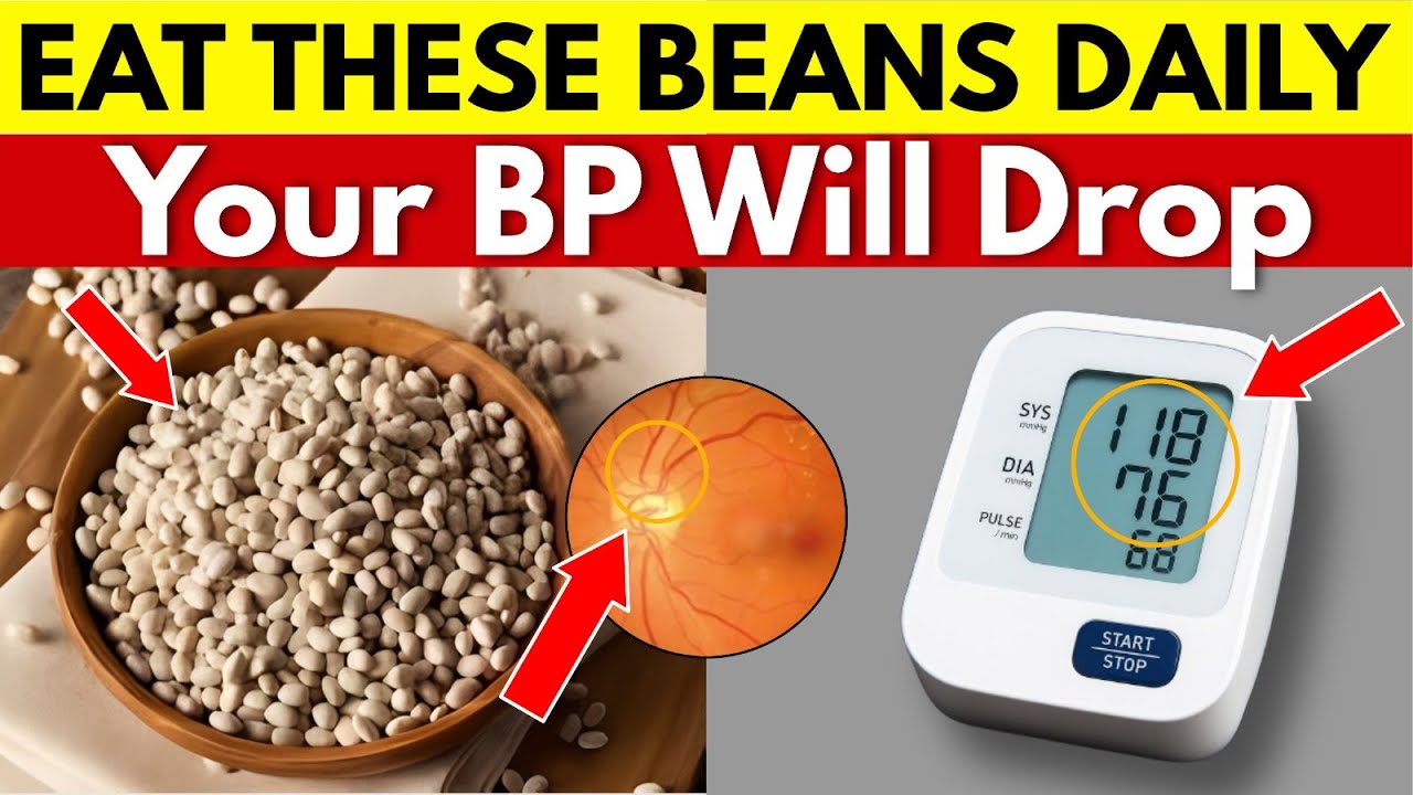 SENIORS, Eat These 5 Beans If Your Blood Pressure Is High
