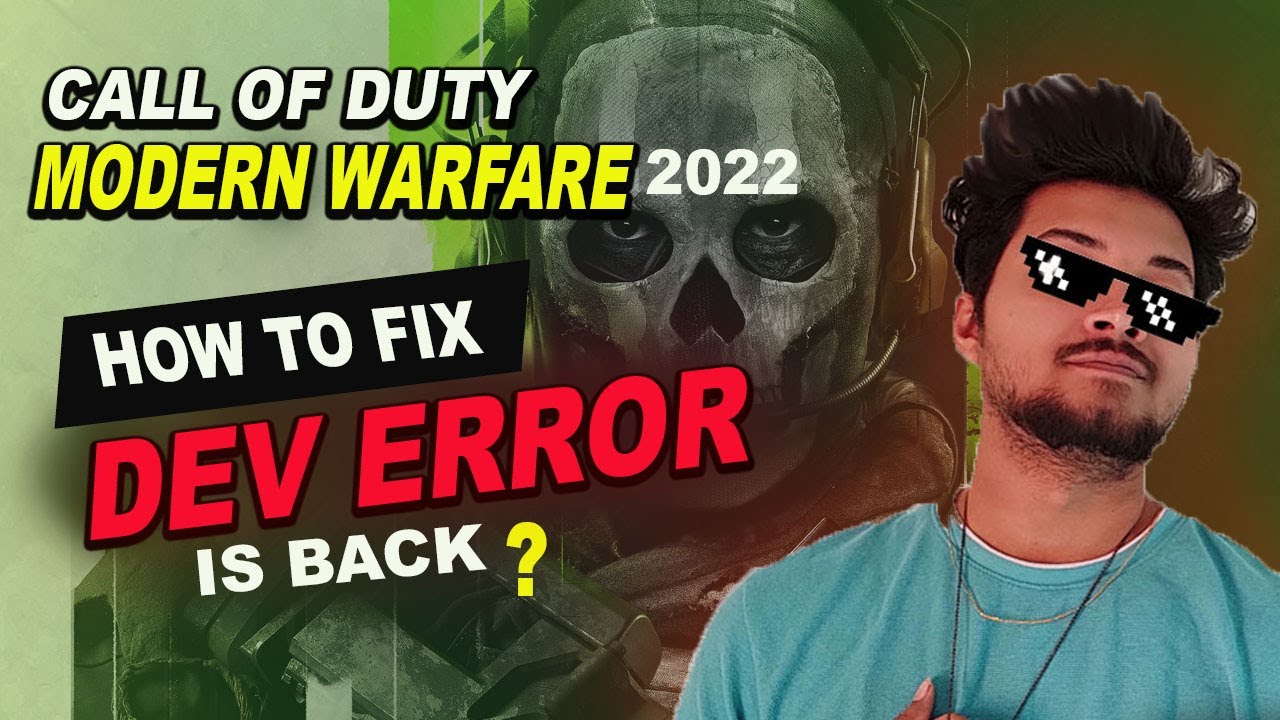 How To Fix Cod #Modern Warfare 2 DEV ERROR l #DEV error in modern warfare 2 || by borntoplaygames
