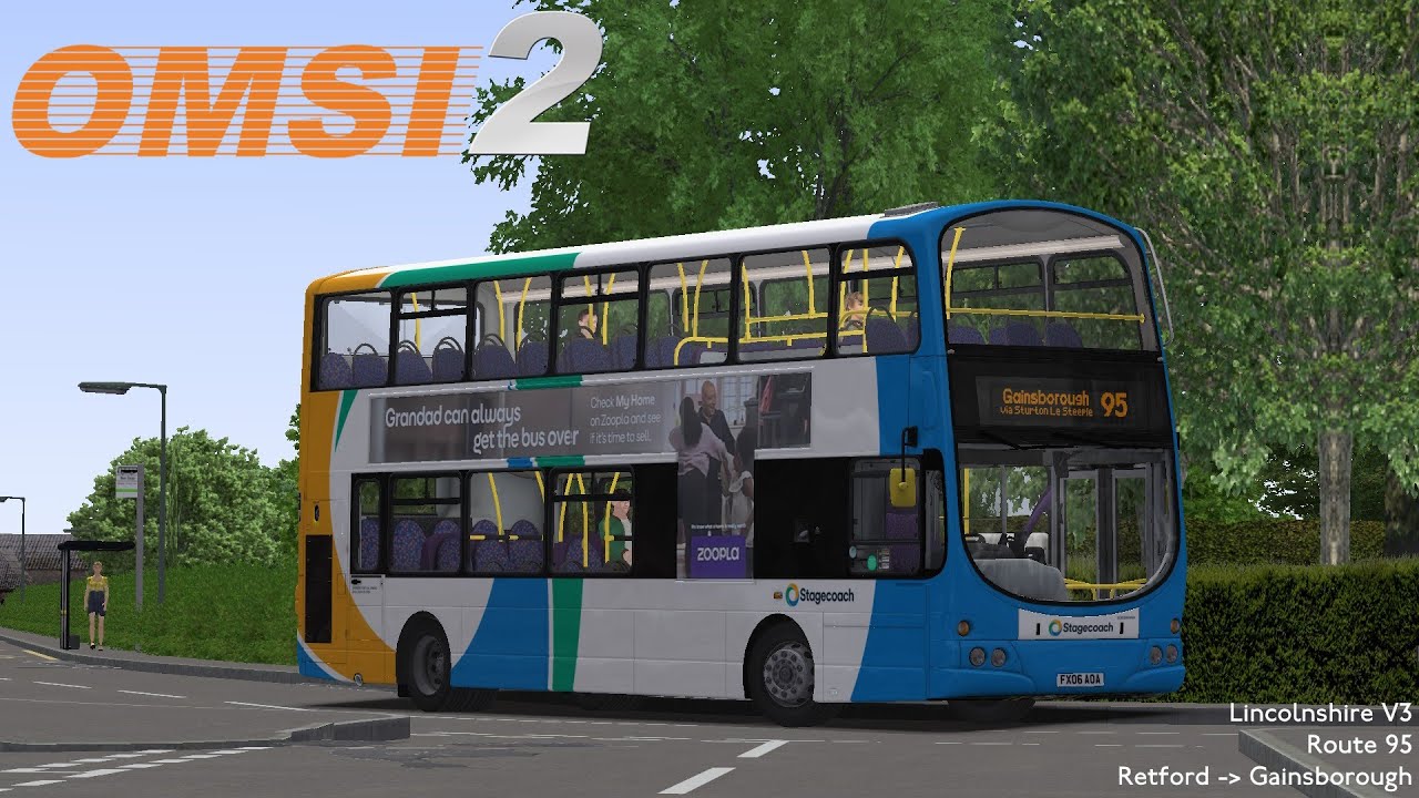 OMSI 2 - Lincolnshire V3 Route 95 to Gainsborough