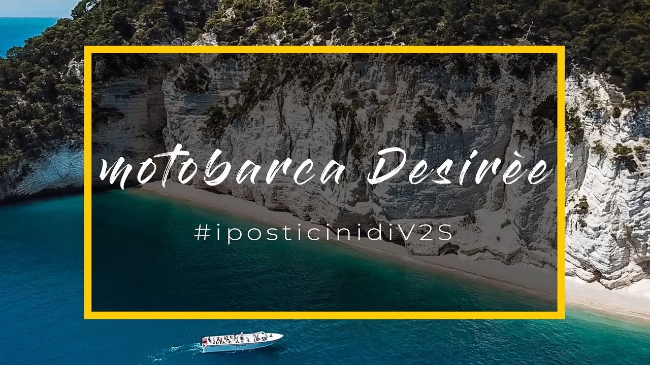 Motobarca Desirèe, alla scoperta del Gargano 