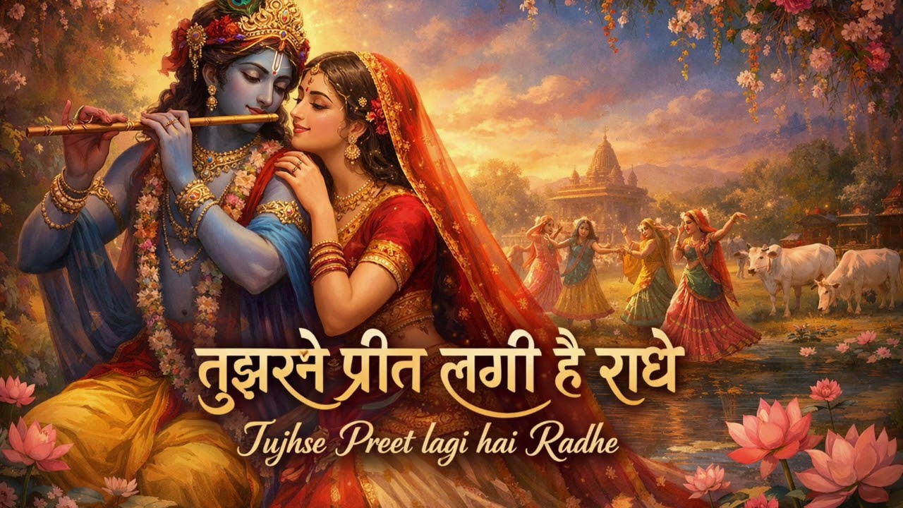 Tujhse preet lagi hai Radhe #radhekrishnabhaktisangam #radheradhenaam #bhakti #bhajan #radhakrishna 
