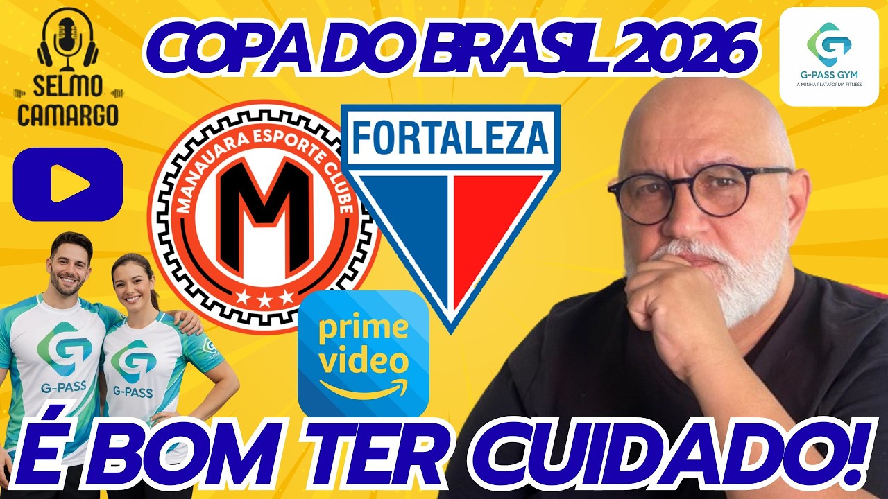 🦁FORTALEZA TEM JOGO COMPLICADO NA COPA DO BRASIL🤑