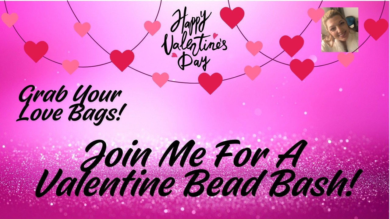 Valentines Jewelry Bead Bash I Love Bags Jewelry & Craft Making #diyjewelry #diycrafts