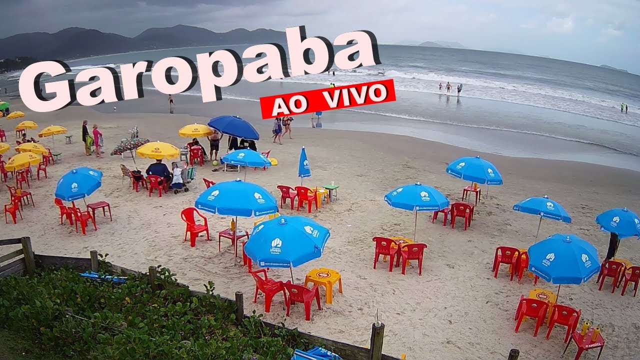 Praia de Garopaba Ao Vivo - Kioque Côco Verde