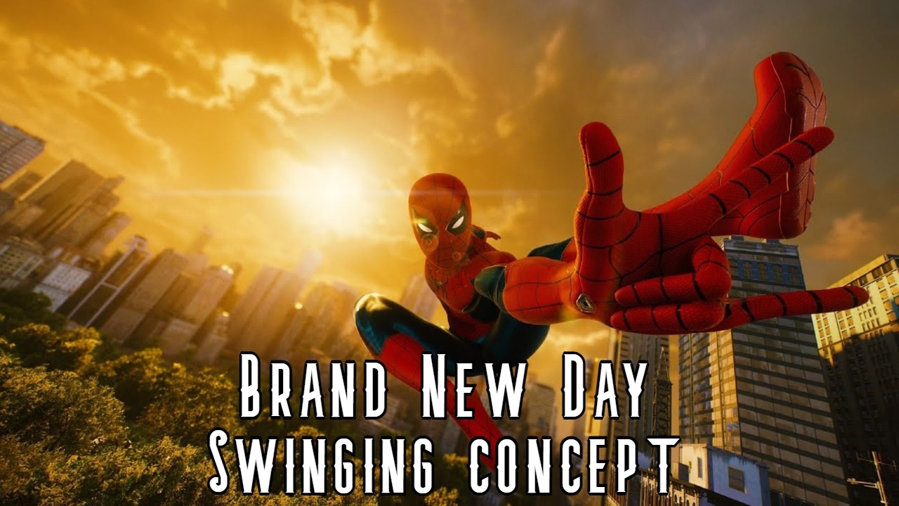 Spider-Man: Brand New Day swinging concept | Marvel's Spider-Man 2 cinematic gameplay