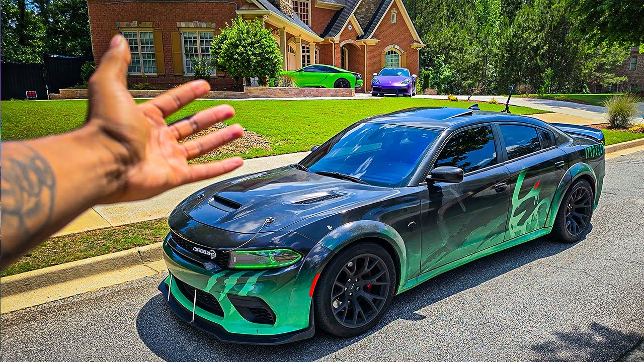 1000 HP HELLCAT JAILBREAK DRIVES THROUGH RICH NEIGHBORHOOD