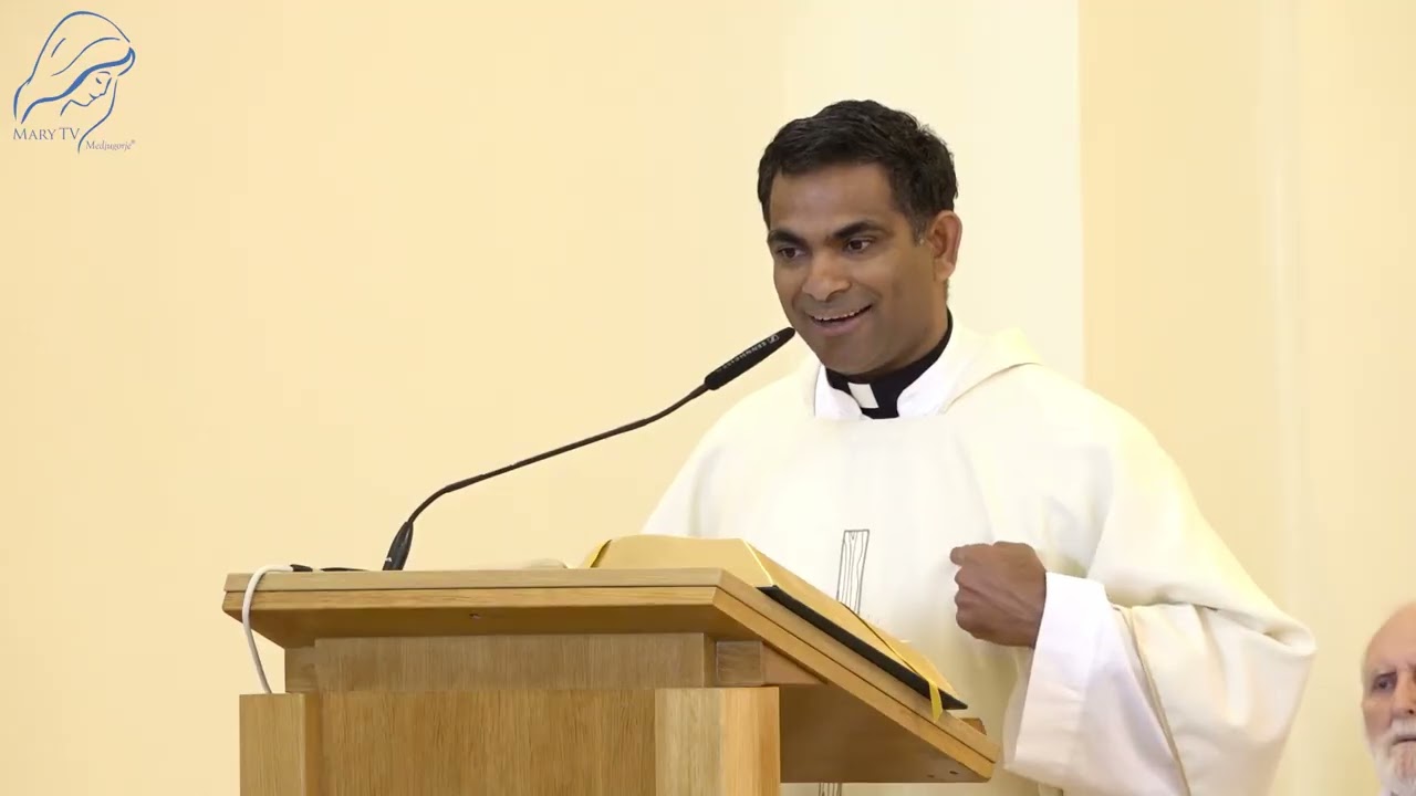 English Homily in Medjugorje 10/2/2025: Fr. Manoj John