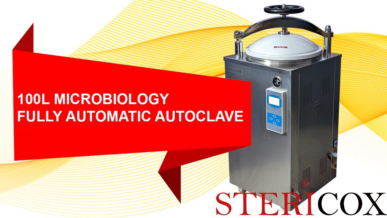 100 Liters Microbiology Fully Automatic Autoclave