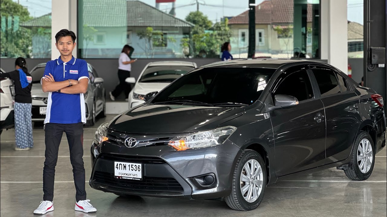 VIOS 1.5E สีเทามาแล้วนะครับ ราคา259,000.- โทร.091-0272415 