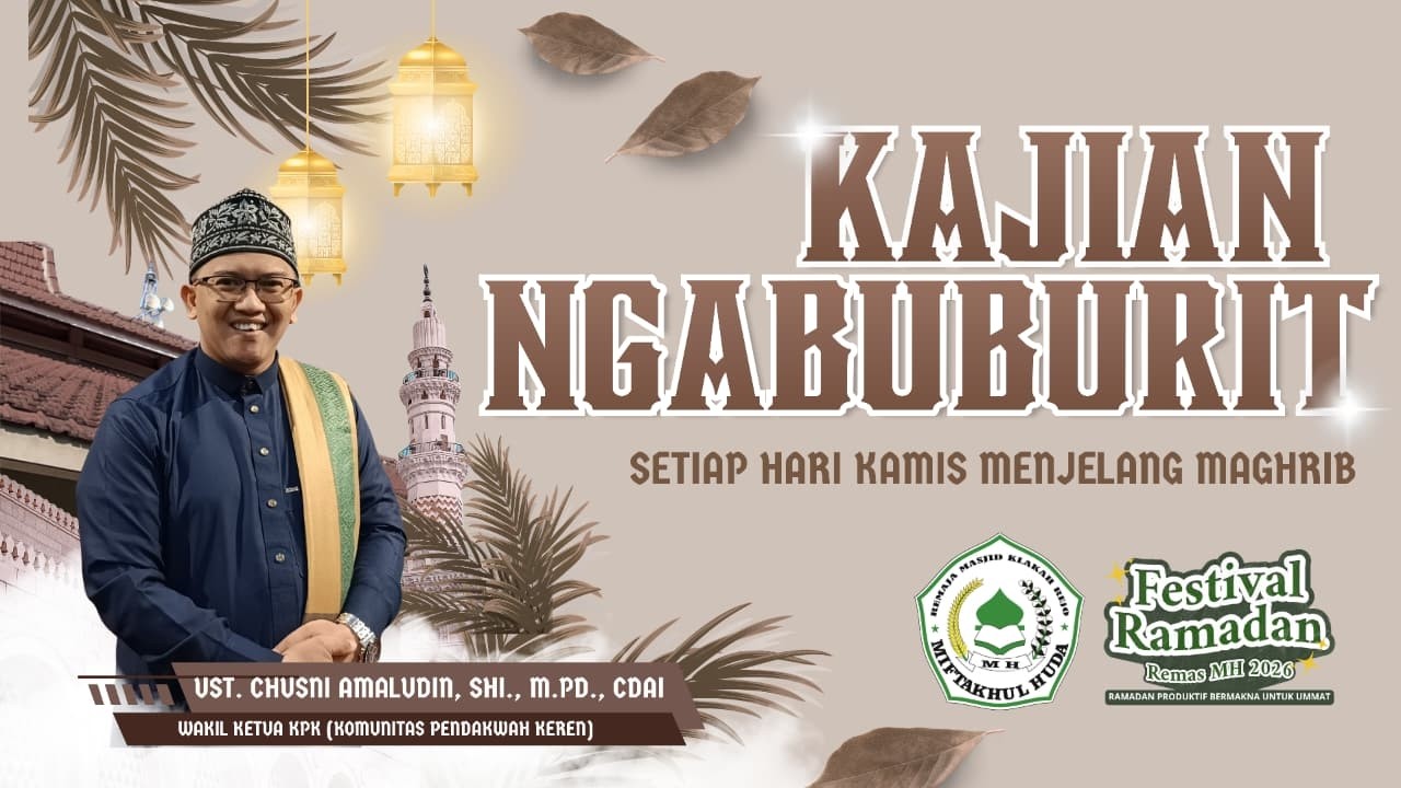 🔴(LIVE) KAJIAN NGABUBURIT BERSAMA UST. CUSNI AMALUDIN SHI., M.PD., CDAI