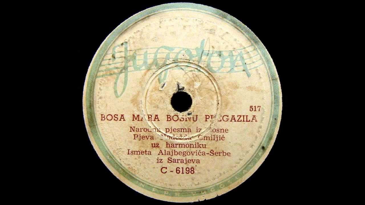 Nadežda Cmiljić - Bosa Mara, Bosnu pregazila