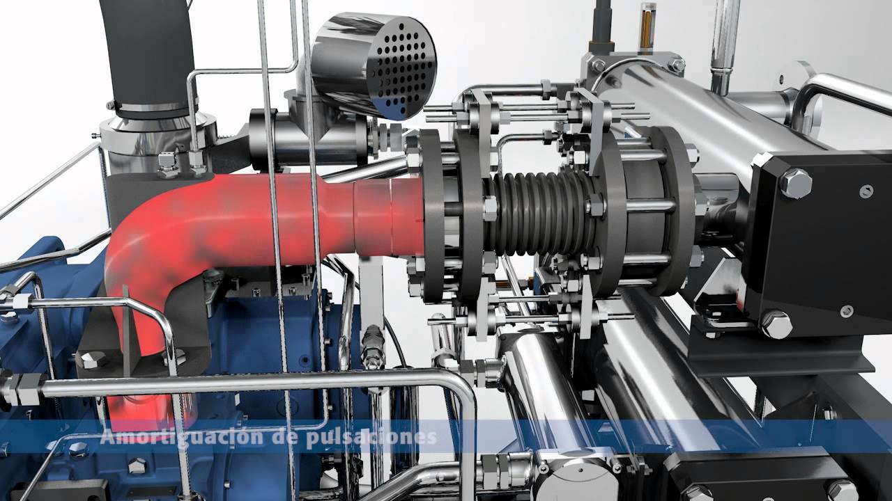 Nueva animación del compresor de tornillo SO 61-2 W