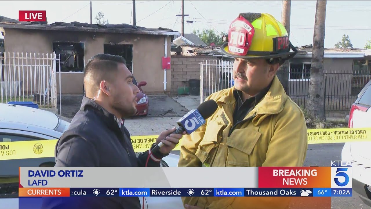 1 dead in Pacoima fireworks explosions, blaze that burned 4 homes