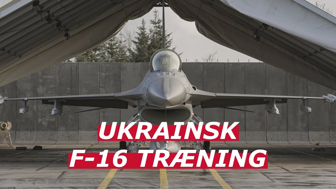 Eksklusive optagelser: Her træner vi ukrainske F-16-piloter i Danmark