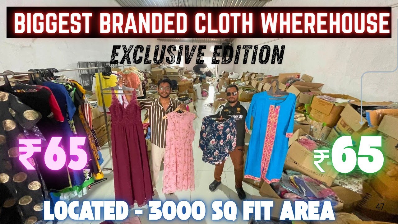 Biggest Original Branded Surplus & Imported Ladies Wear Warehouse In Mumbai / K Enterprise