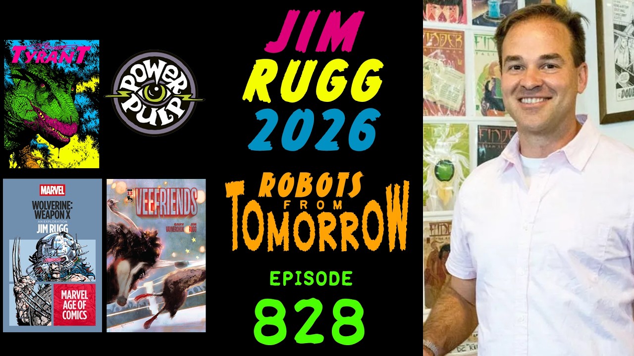 Jim Rugg on VEEFRIENDS, TYRANT, WEAPON X, & More!