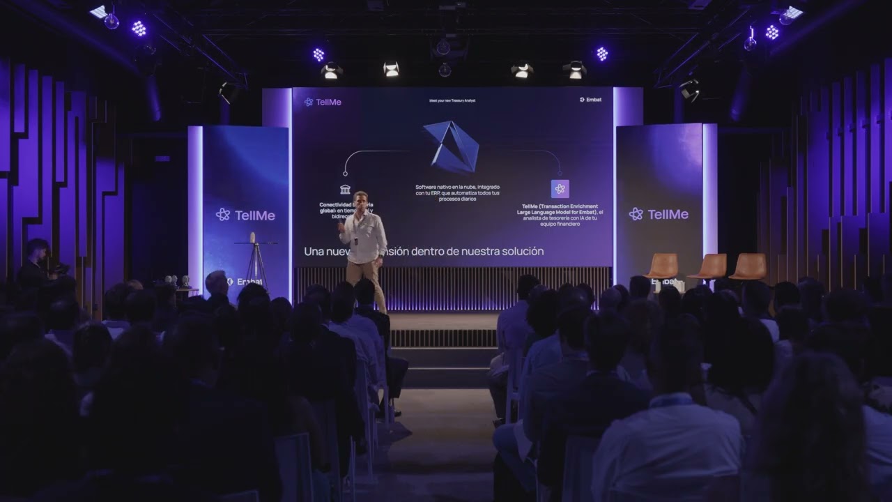 Presentación oficial de TellMe by Embat, tu analista de tesorería basado en IA