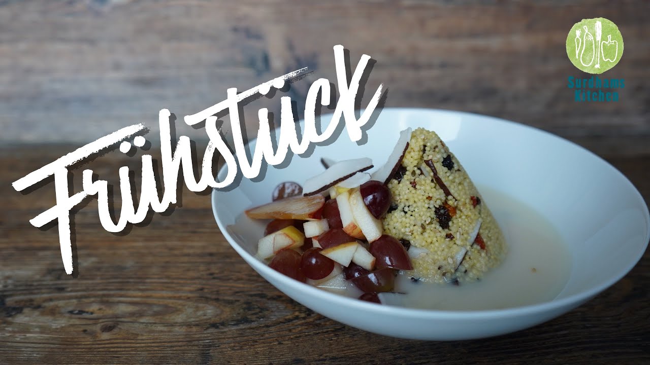 Gesundes Frühstück   mit Hirse zum veganen Frühstückshelden!