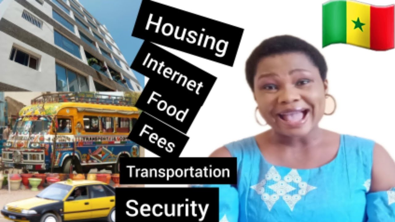 COST OF LIVING IN DAKAR  SENEGAL -HOW EXPENSIVE IS SENEGAL || UJSPACETV
