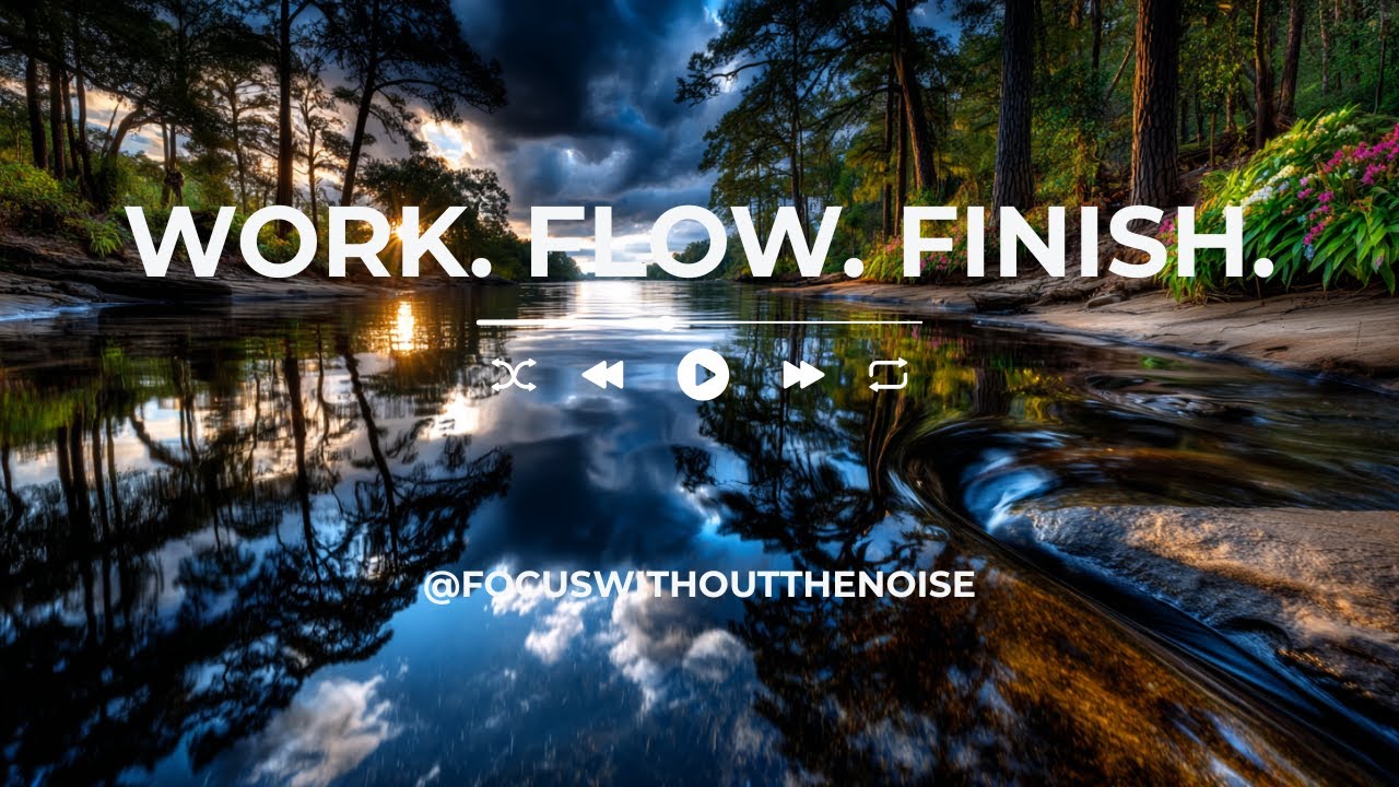 Upbeat Focus Music for Creative Work | Flow State Mix