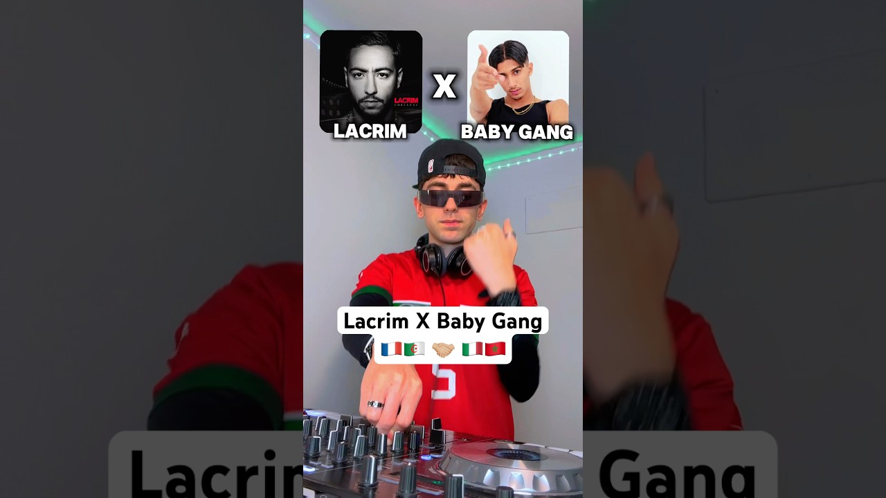 Lacrim X Baby Gang 👀🔥 #mashup #remix #rapmarocain #babygang #rapitaliano