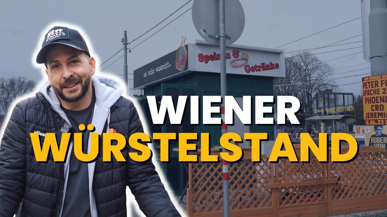 Ein MODERNER Wiener WÜRSTELSTAND 🤩