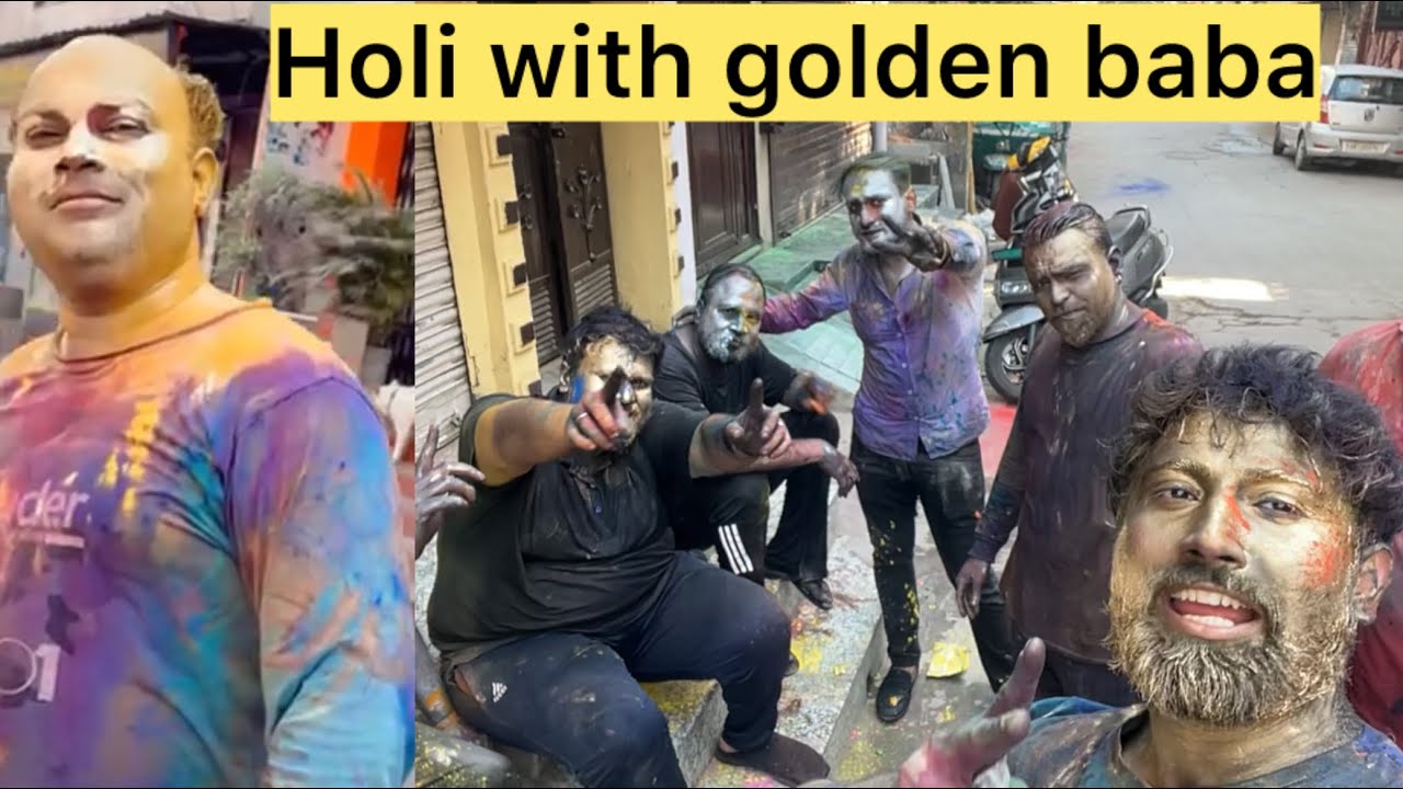 Holi pe pura bawal | comment me bataye apko meri holi vlog kesa laga | Holi 2026 #happyholi #holi 