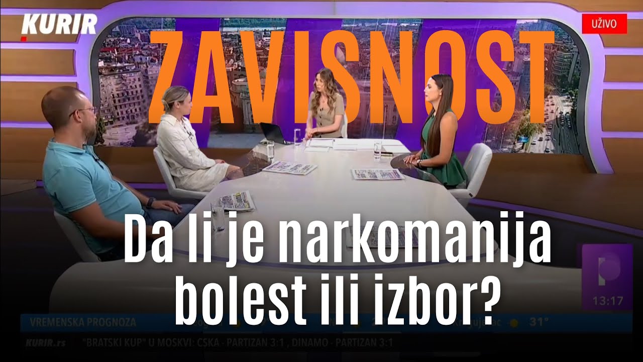 Zašto raste broj zavisnika u Srbiji? Gostovanje klinike Dr Vorobjev na Kurir TV