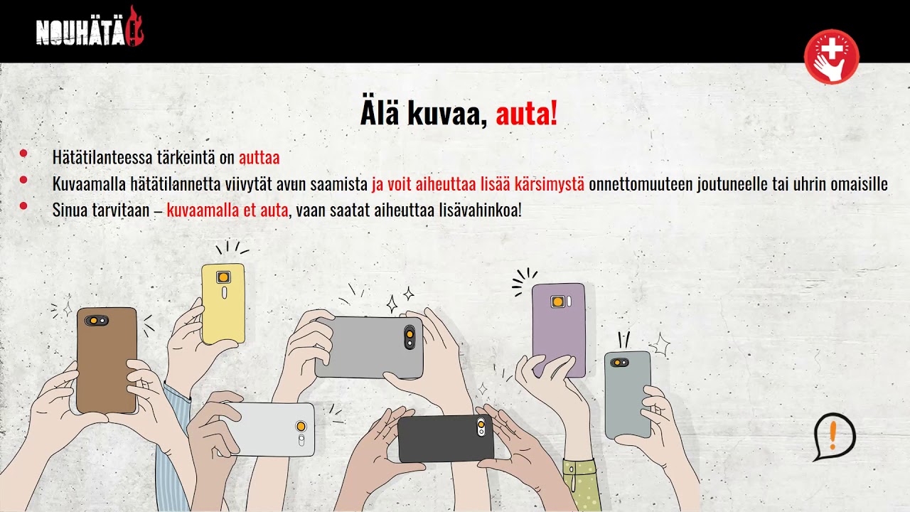 14. Auta, älä kuvaa!
