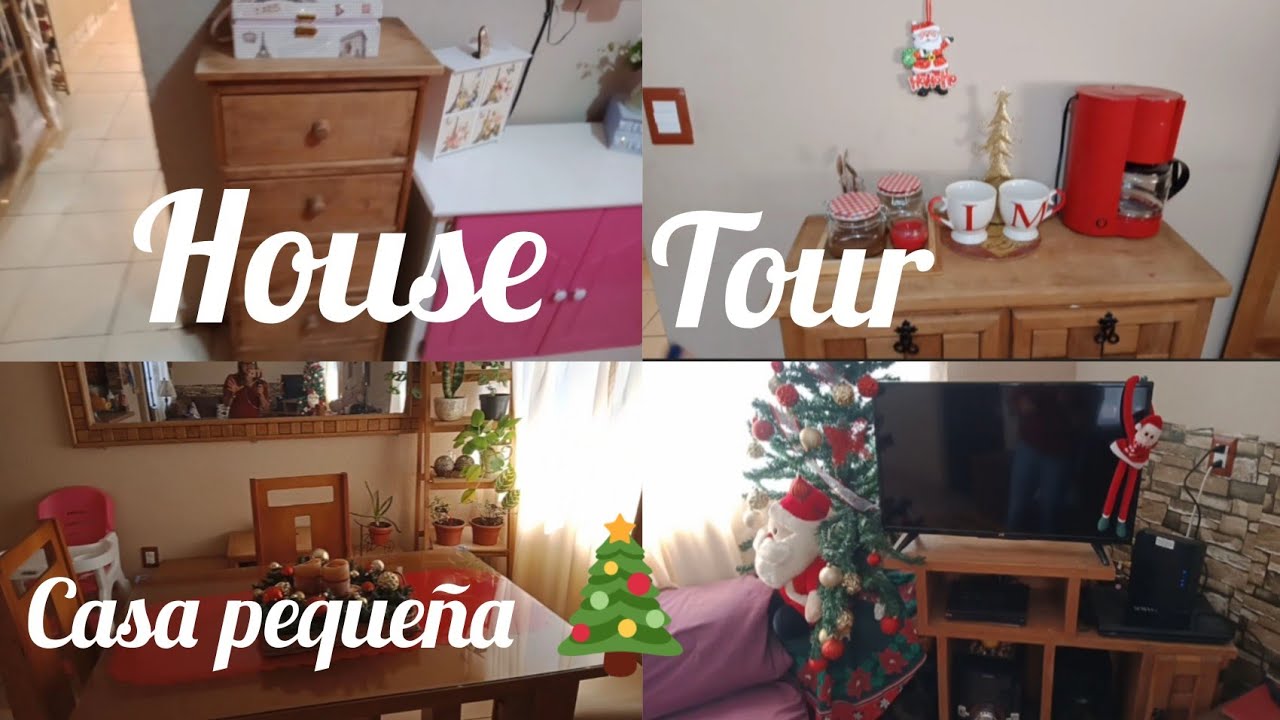 House Tour/casa más pequeña que Infonavit ☃️🌲 diciembre 2021